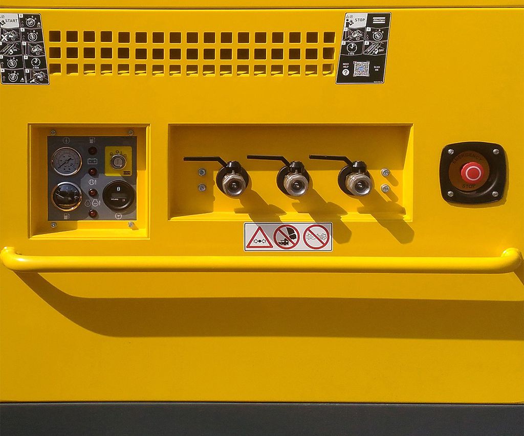 Панель управления компрессора