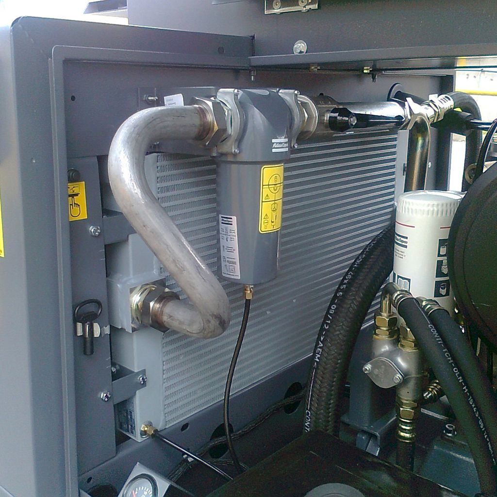 Охладитель-влагоотделитель (опции подготовки воздуха)